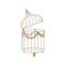 18&#x22; White Metal Tabletop Birdcage by Ashland&#xAE;